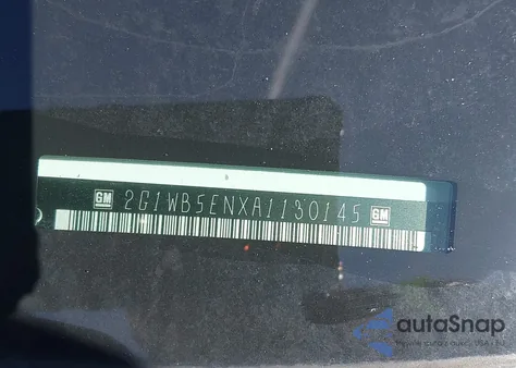 2010 Chevrolet Impala Lt from USA, damaged, VIN 2G1WB5ENXA1130145